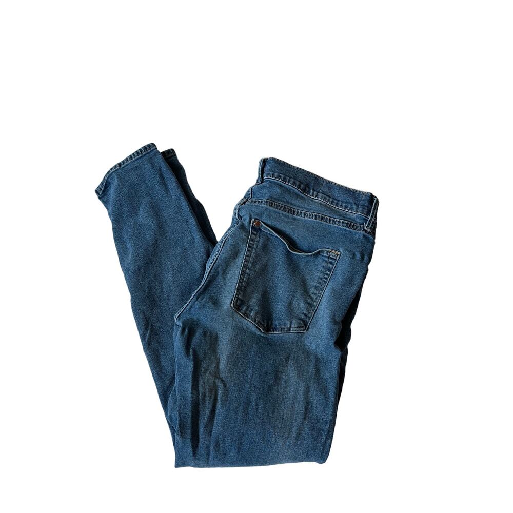 &Denim Skinny Blue Jeans Mens 36x32